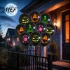 Theme Party Layout Items 12PCS Halloween Fluorescent Balloons, Durable Latex Decorations, Glow in The Dark Supplies Festive Atmosphere