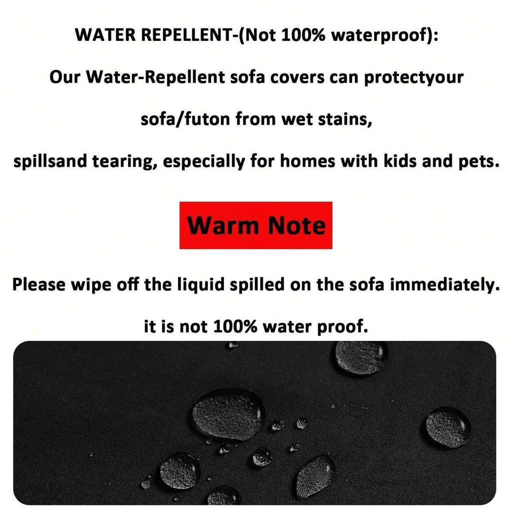 Однотонный эластичный водонепроницаемый чехол на диван из молочного шелка