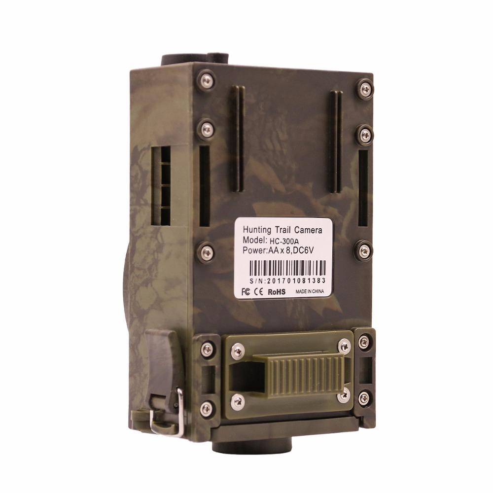 Уличная камера для охоты, ночного видения 12mp 1080p, наблюдение за дикой природой, видеоловушка, водонепроницаемая разведывательная камера