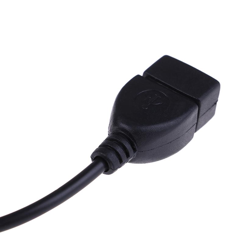 1 шт., 3,5 мм, штекерный аудиоразъем Aux для USB 2,0, тип A, кабель-адаптер преобразователя типа «мама»