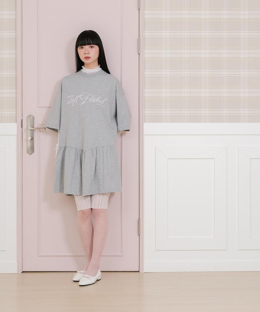 NICEGHOSTCLUB Ffats Sailor Dress Big Big Tee_Grey(Ng2Gsut590A)
