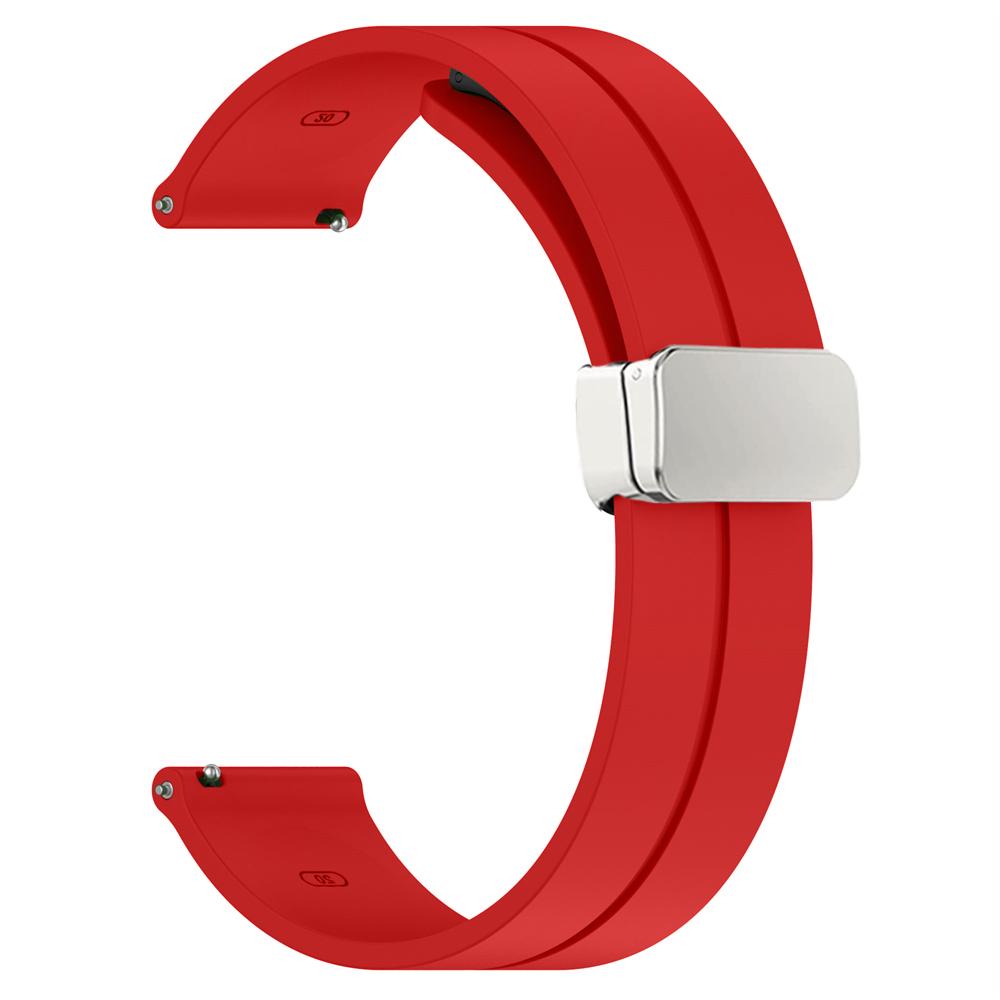 20 мм 22 мм ремешки для часов для Amazfit GTS 4/3/2/2e/GTS2 Mini/GTR 4/Pro/helio Магнитная петля силиконовый браслет Amazfit bip 3 5 6 ремешок