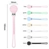 Baby Pacifier Clip Dummy Soother Holder Pacifier Chain Silicone Child Nipple Clips Baby Teething Toy Chewing Gift