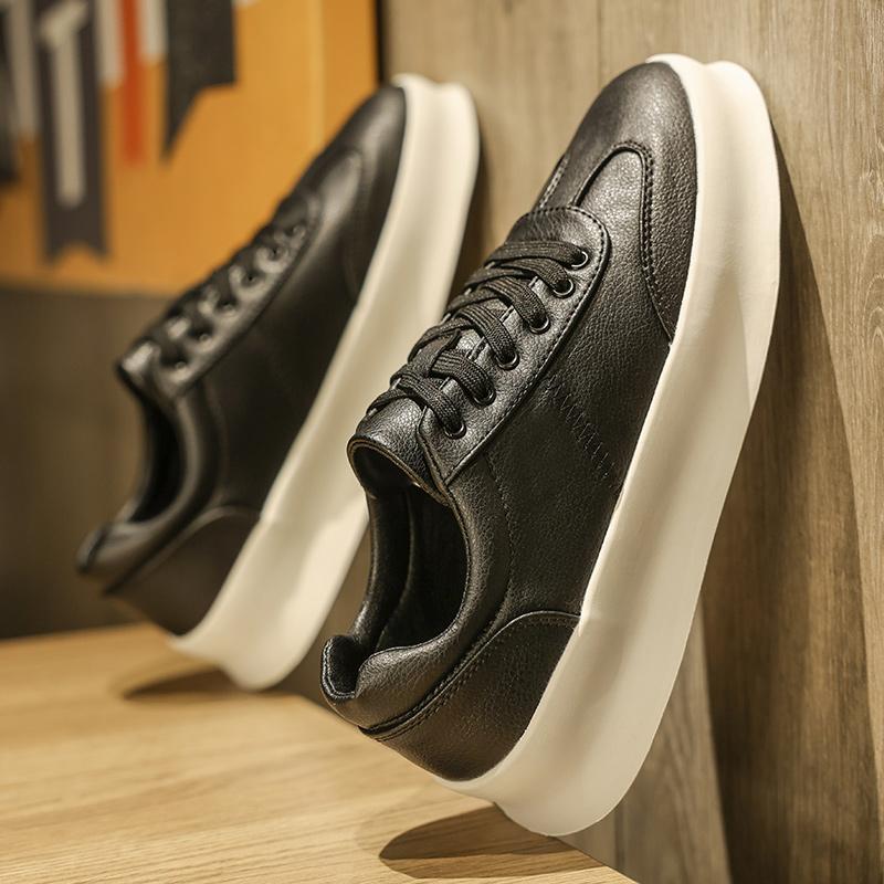 Fashion Fashion Leather Mens Casual Sneakers Summer Comfort Walking Tennis Sport Shoes for Men Italian Business Designer Loafers Running