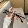 Новые модные многоугольные солнцезащитные очки Женские Ретро Металлические солнцезащитные очки Мужские Подходят для путешествий на открытом воздухе, вечеринок, декораций, очки Uv400