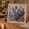 Креативное осознанное занятие Сделай сам Набор для жемчужного искусства Хануки, 3D мозаичный набор для рукоделия из бусин, Набор для хобби и ритуалов для украшения дома на традиционный праздник