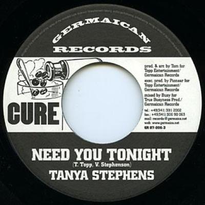 7-дюймовая пластинка TANYA STEPHENS / NOSLIEW - Need You Tonight / Oh My Gal GR070063 Germaican 2002 Европа Регги, Ска и Даб