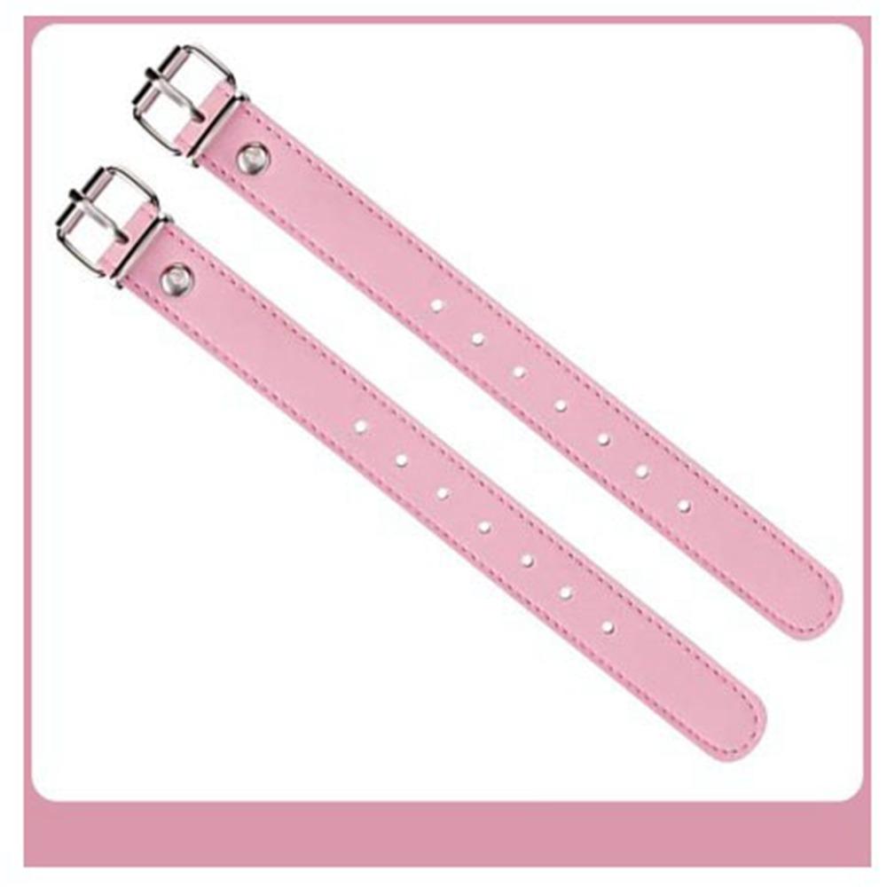 1pair Leather Cargo Rattan Baskets Replacement Children's Bicycle Buckle Belt  Hardware Accessories