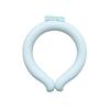 Охлаждающее кольцо для шеи Охлаждающее кольцо Сохраняет прохладу в течение 4 часов Естественно заморожено при [FRESH SWITCH] 28℃ (Ледяной голубой, S)