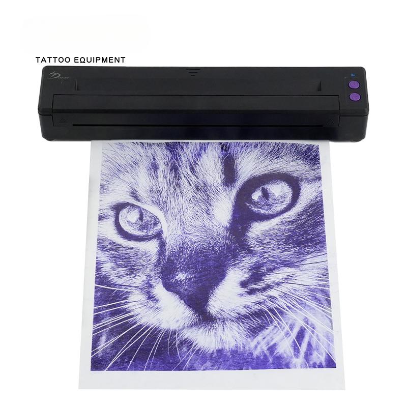P19 Принтер для татуировки Машина для переноса Портативная Печать Татуировки Bluetooth Термальная