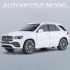 1/24 Benz GLE350 GLE внедорожник литые игрушечные машинки и транспортные средства модель автомобиля звук и свет инерционные игрушки для детей подарки