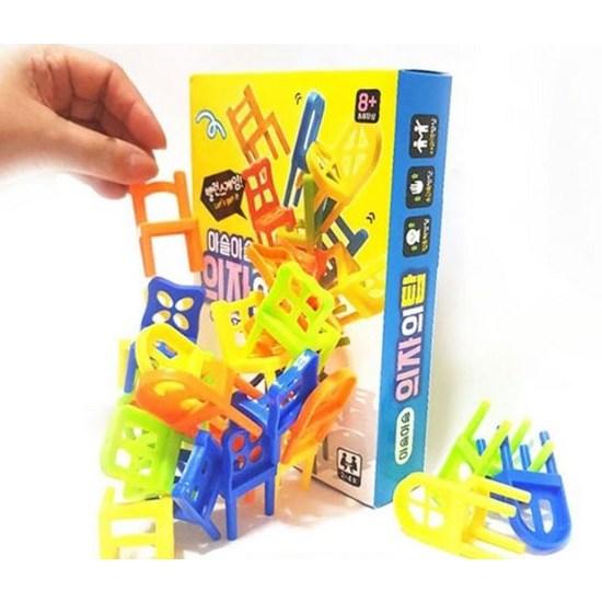 Игра Башня из стульев, 28 шт., 2 набора, популярная корейская игра