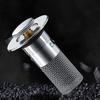 Pop Up Bathroom Sink Drain Strainer Hair Catcher Stainless Steel Sink Drain Strainer Brass Core for Bathroom Kitchen Basin Sink