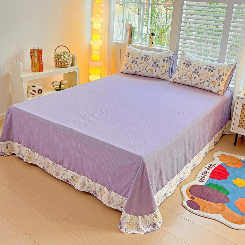 Постельное белье с цветочным принтом, комплект одеяла с наволочкой, простыня, односпальная кровать, комплект постельного белья, пододеяльник, двуспальная кровать размера «queen-size»