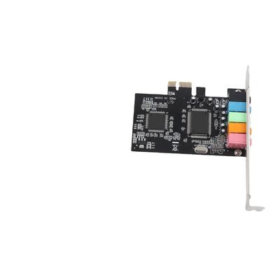 Звуковая карта Pcie 5.1 6-канальная звуковая карта чип CMI8738 с CD-аксессуарами