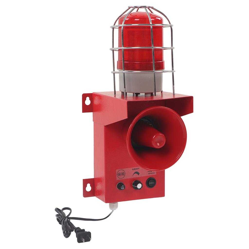 120 дБ промышленная звуковая световая сигнализация IP65 охранная сирена роговая сигнализация для наружной морской