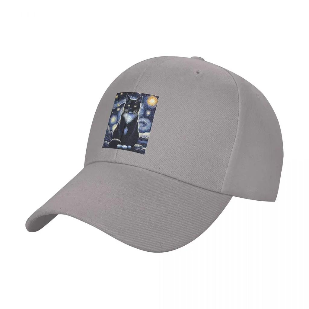 Gorra De Diseño Transpirable Con Diseño De Gato Esmoquin Gorras FeUnisexinas Para Hombre Gorra De Verano Para Hombre