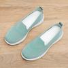 Fashion Women's Sneakers Breathable Casual Shoes Summer Soft Sole Orthopedic Shoes Lightweight Slip On Walking Shoe Non Slip Flat Shoes