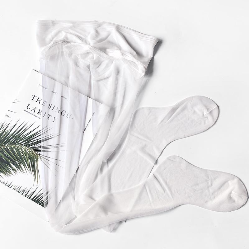 Женские чулки Бесшовные сетчатые Ультратонкие Шелковистые Прозрачные колготки Большого размера Ультраэластичные Для ночного клуба Прозрачные колготки