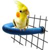 Parrot Perch Rough-surfaced - Quartz Sands Bird Cage Perches for Medium To Large Bird, U Shape Large