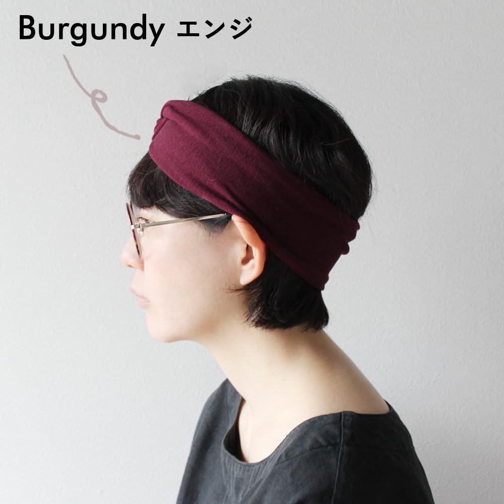 Носки Шелковые Сделано в Одном размере Подходит Тюрбан Крест Волосы Идеально для Пота на Лице Чувствительные Увлажняющие Один размер подходит Повязка на голову M&M, Япония, Удобный, Все,