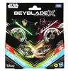 Beyblade X Multipack Toupie Luke Skywalker 4-80B Vs. Darth Vader 4-60B, Star Wars, From 8 Years Old