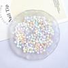 Plaid Resin Heart and Star Nail Art Decorations Flat Colorful Girl Nail Accessories DIY Accessories