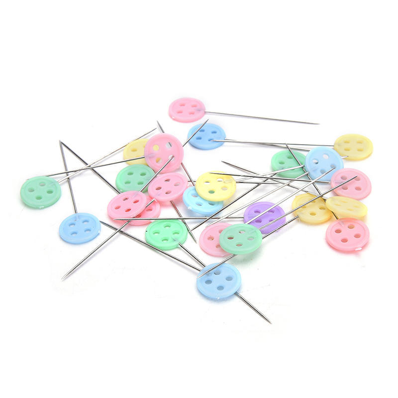 100 шт. Булавки для пэчворка, булавки с цветочной головкой, инструменты для квилтинга, швейные принадлежности