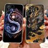 Для Xiaomi 11T Pro Mi11T Крутой Чехол для Телефона с Рисунком Дракона и Тигра Для Xiaomi Mi 11T 11TPro 5G Мягкие Силиконовые TPU Чехлы