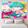 Custom Name Saja Boys Print Tapestry, Backdrop, Easy Setup, Ideal for Bedroom, Office & Living Room, with Aesthetic Wall Hanging Decor.