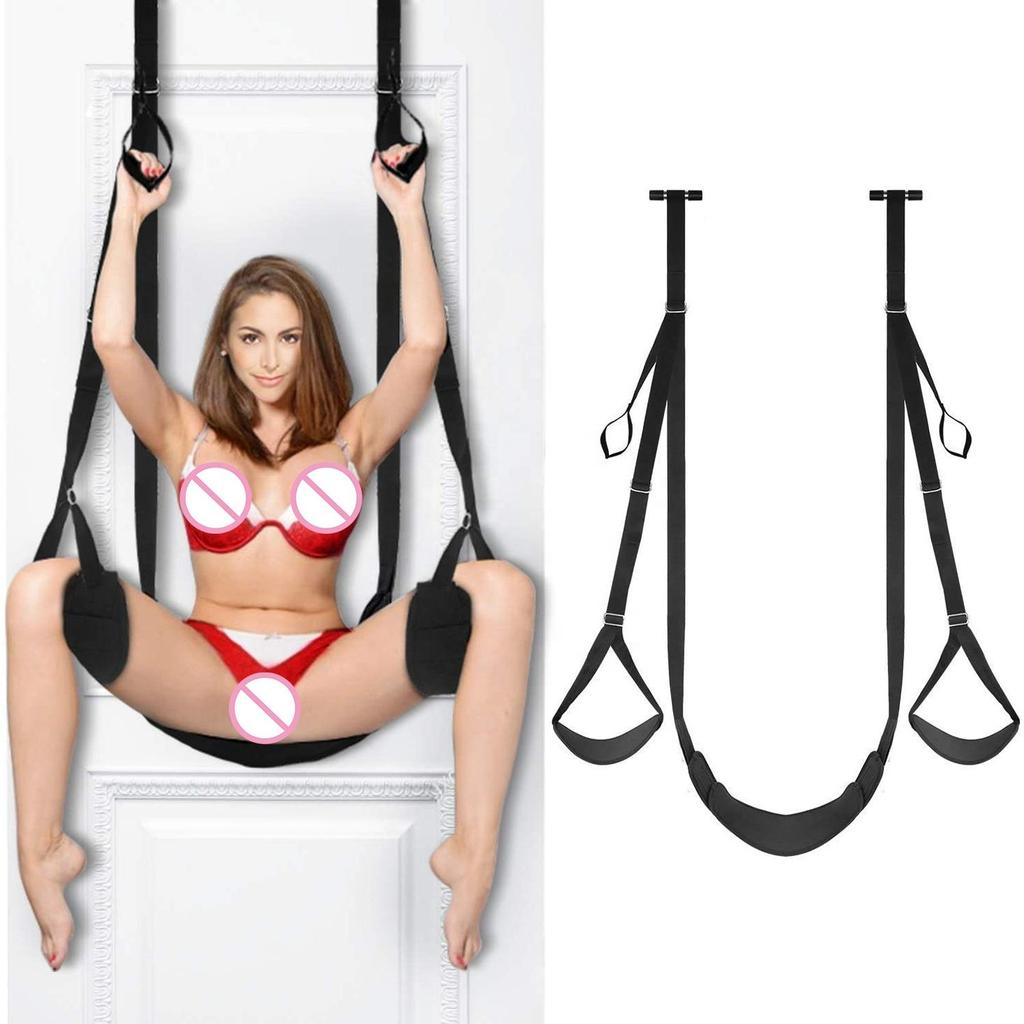 Секс-качели для пары (взрослые) в стиле ворот - BDSM Подвесные секс-качели для помещения и Сексуальная игрушка для бондажа - Легко установить