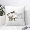 Чехол на подушку с логотипом N-Nash Fishing, плюшевая ткань, мягкий чехол на подушку, двусторонний принт, чехол на диванную подушку, декоративный чехол на подушку