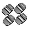 Stainless Steel 4Pcs Car Styling Door Lock Buckle Protector Cover For edc3 One Cooper JCW Countryman Clubman Cabrio Paceman Coup 3edc