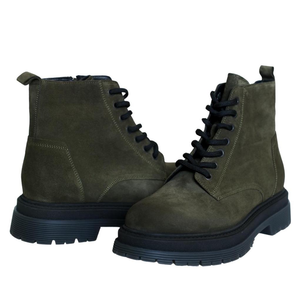 Мужские зимние ботильоны из натуральной кожи