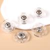 10Pcs Round Snap Button Acrylic Press Stud Sewing Accessories Snap Fastener