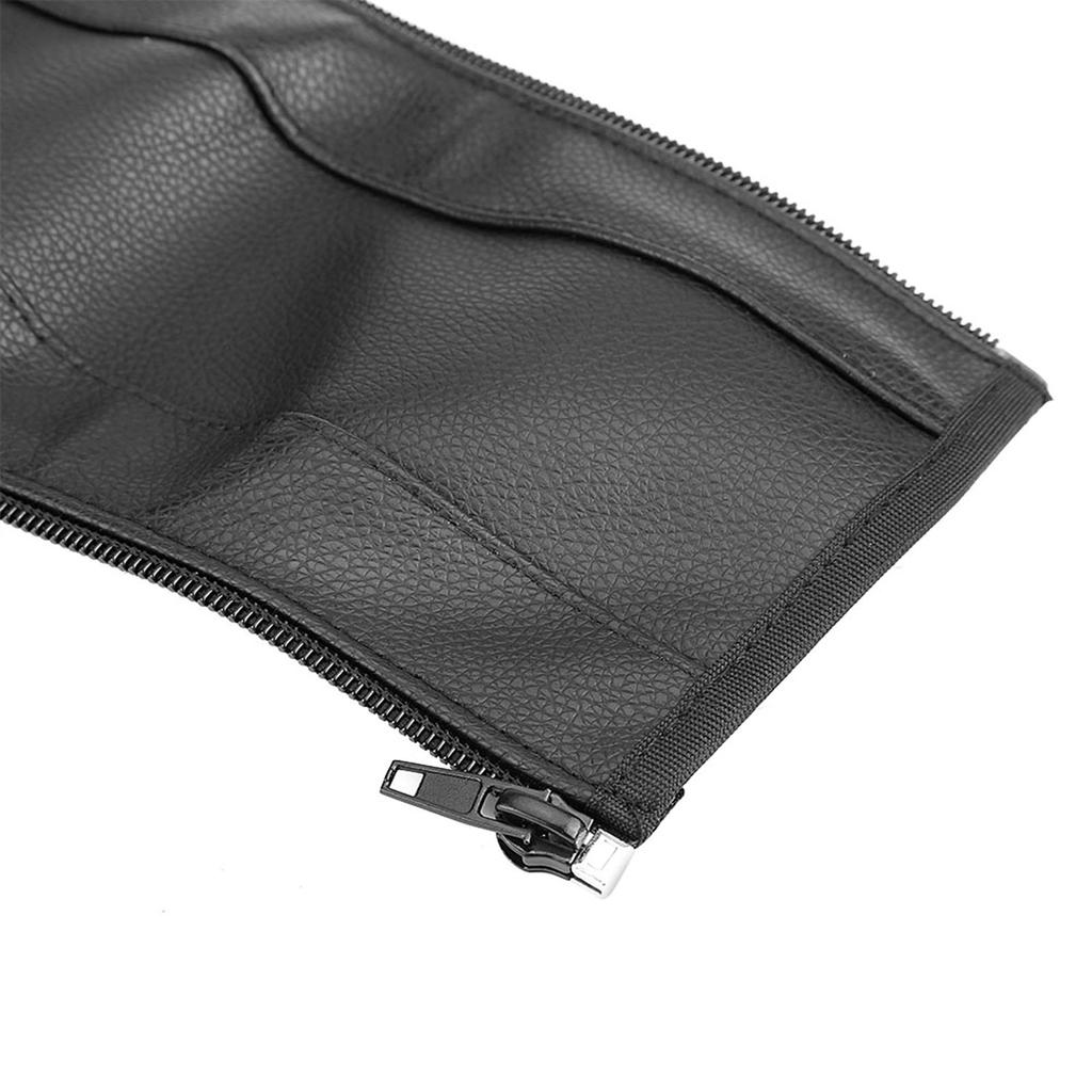 Black PU Leather Baby Stroller Bar Handlebar Armrest Protective Cover Case
