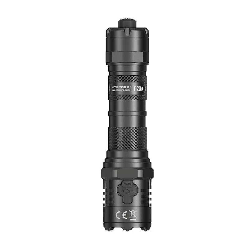 Nitecore P20iX USB-C Rechargeable Tactical Flashlight 4000Lumens with NL2150HPi 5000mAh Battery Self-defense Troch Light