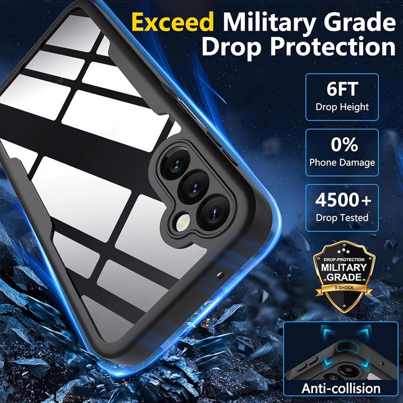 360 Полный Защитный Экран Корпуса Прозрачный Чехол Для Samsung Galaxy S25 S24 S23 S22 Ultra S25 Plus S23 FE Противоударный Чехол Для Телефона