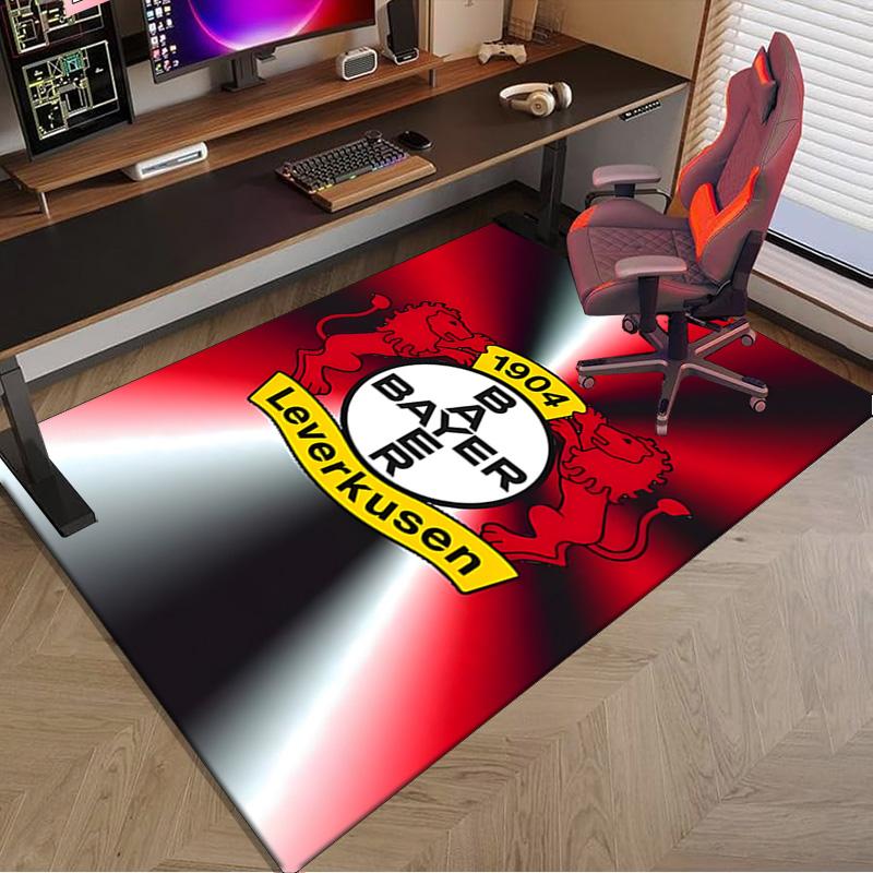 Bayer Football Club Printed Area Rug for Office, Chair Rug, Decorative Carpet Floor Mat, Large Size Fan gifts Christmas gifts