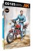 AK Interactive 125cc Sports Bike Rider Фигурка в комплекте Пластиковая модель AK35027 1/35 (Мотоцикл)