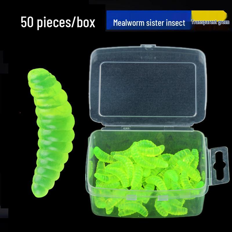 Рыболовные приманки: Мягкая приманка для мелкой рыбы, такой как цяоцзуй, сяоцзи и ли хлеб, приманка из красного червя.