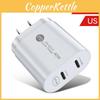 Новое Быстрое Двойное Зарядное Устройство Pd40w Для Apple 12 Type-c Pd Двойной Порт Зарядки