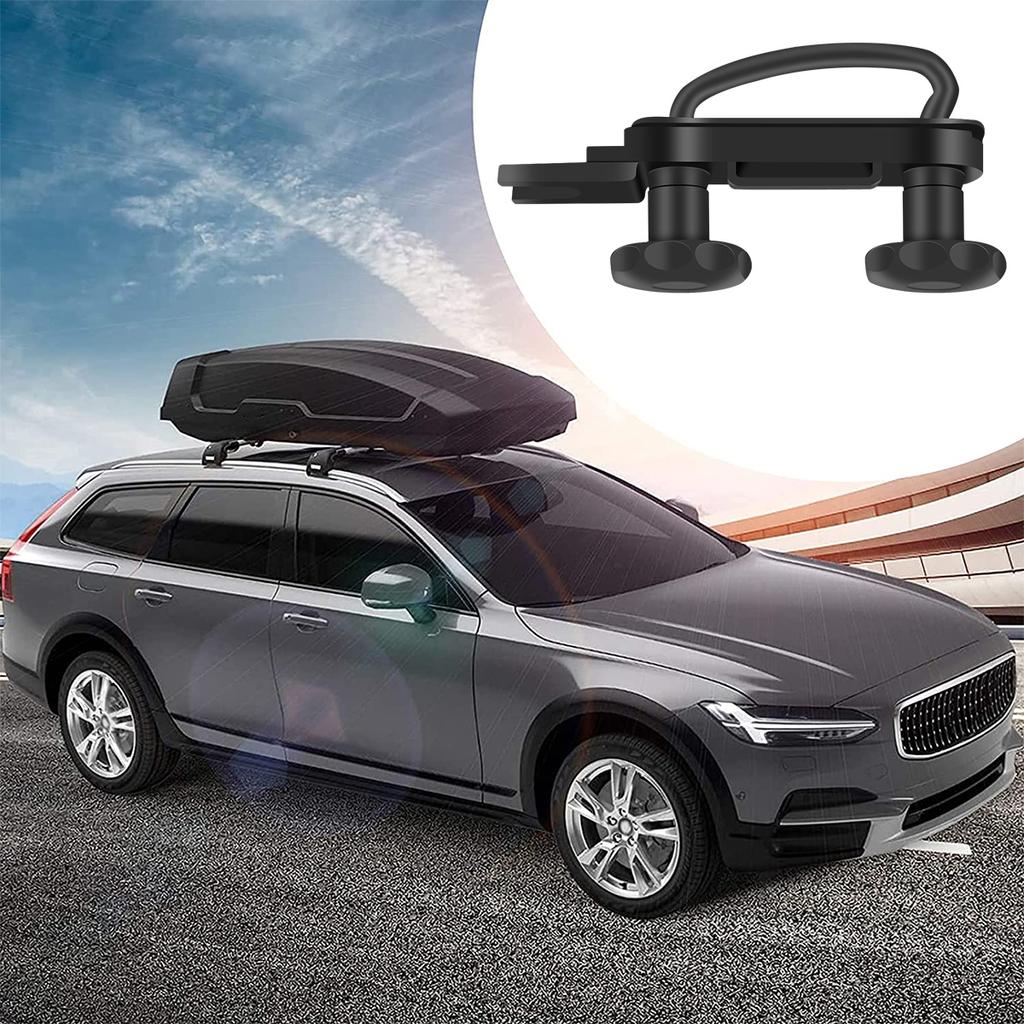 Car Roof Box Mounting Fitting Kit Duty Roof Box U-Bolt Clamp Universal Durable Roof Rack Bracket Kit Car Mounting Accessories