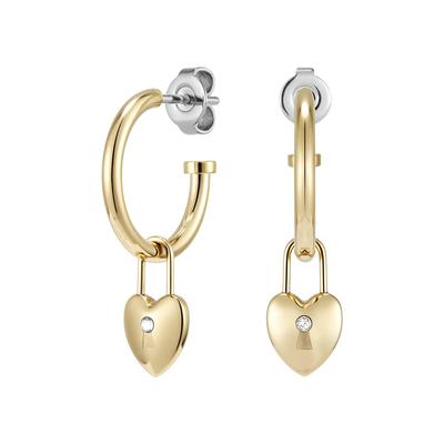 Авторизованный дилер Olivia Burton Классические серьги-кольца Lockhart Золотые 24100268 [OLIVIA BURTON] Женские
