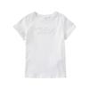 Хлоя C20110 117 Детская футболка с коротким рукавом и вышивкой логотипа