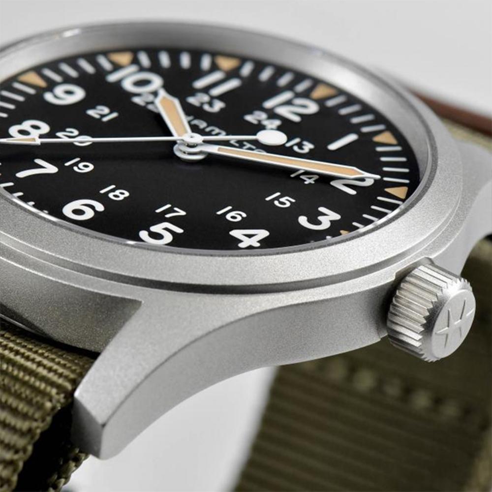 Hamilton H69529933 Часы Khaki Field Mechanical 42 мм