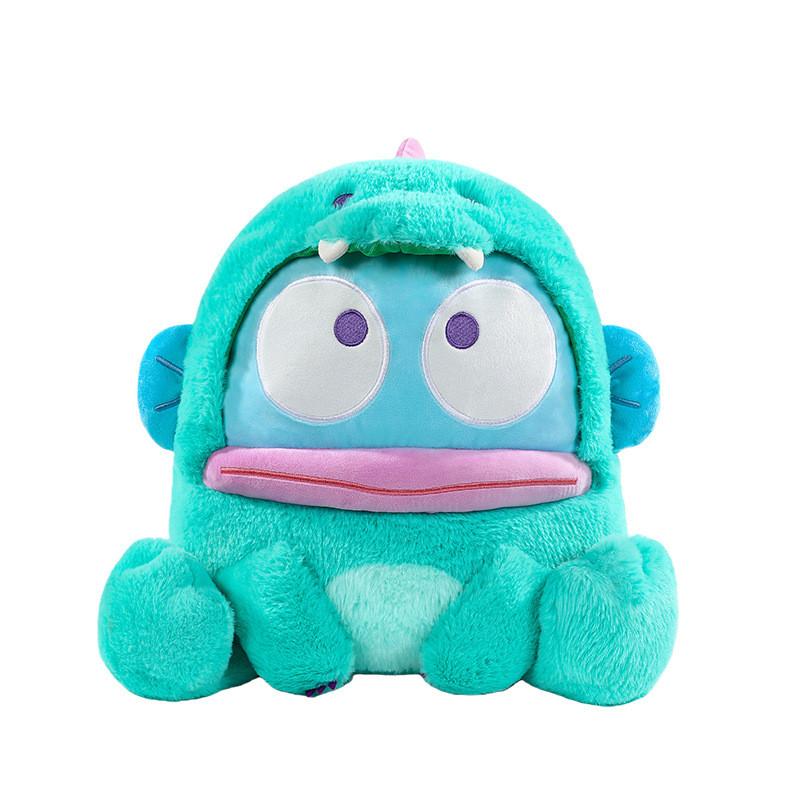Плюшевая игрушка Hangyodon "Уродливая рыба" из коротковорсового велюра для декора прикроватной тумбочки, подарок для друзей