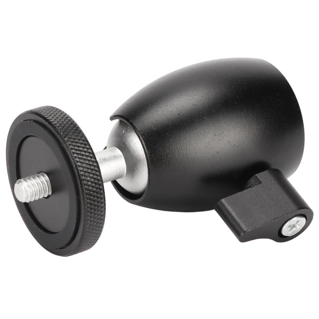 Штативная шаровая головка Алюминиевый сплав 1/4 дюйма Мини шаровая головка Адаптер для зеркальной камеры Монопод Слайдер Камера