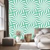 Hippie Wallpaper Background White and Sea for Living Room and Bedroom 50x1000