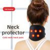 1 шт., турмалиновый магнитотерапевтический массажер для шеи, защита шейного позвонка, пояс спонтанного нагрева, массажер для тела